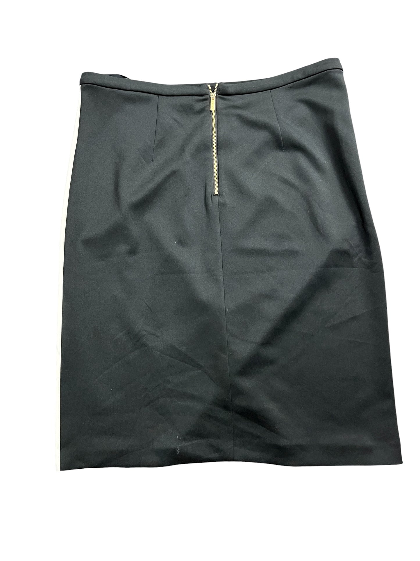 Skirt Mini & Short By Calvin Klein In Black & White, Size:L