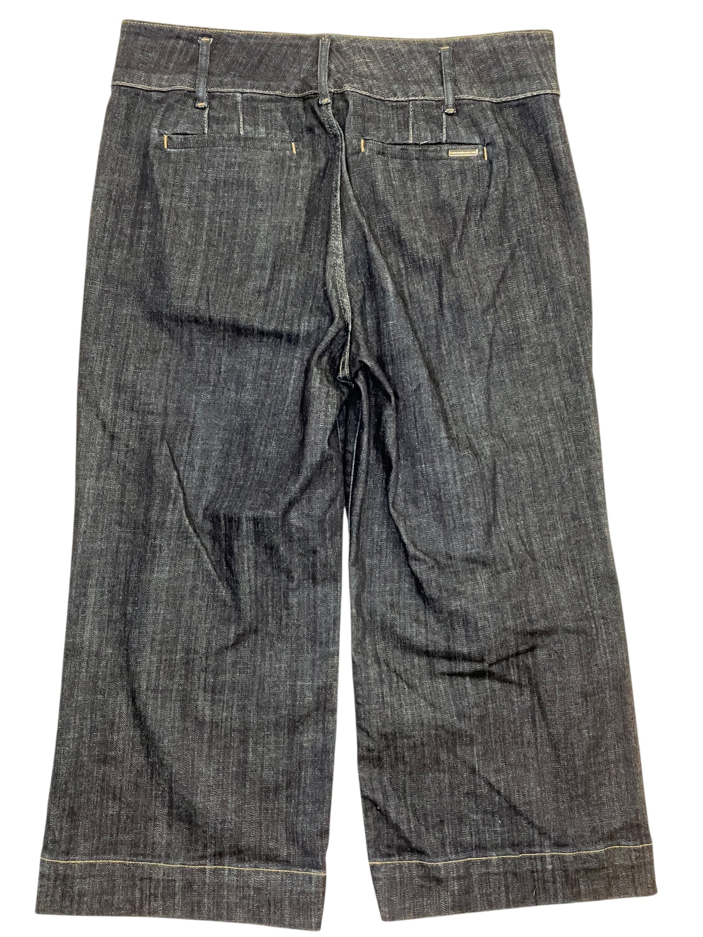 Jeans Flared By White House Black Market In Blue Denim, Size:12