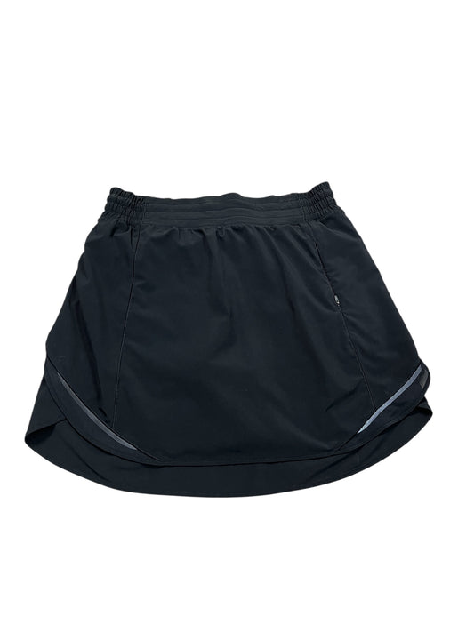 Athletic Skort By Lululemon In Black, Size:M