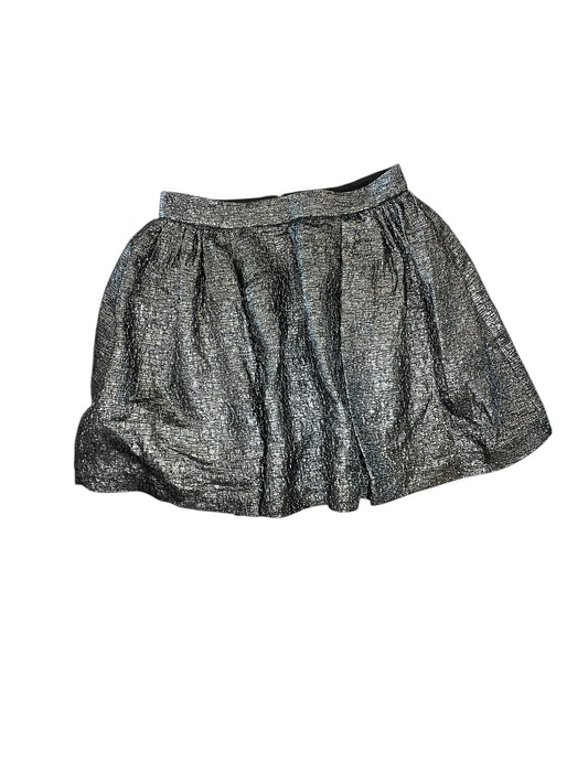 Skirt Designer By Kate Spade In Silver, Size:M
