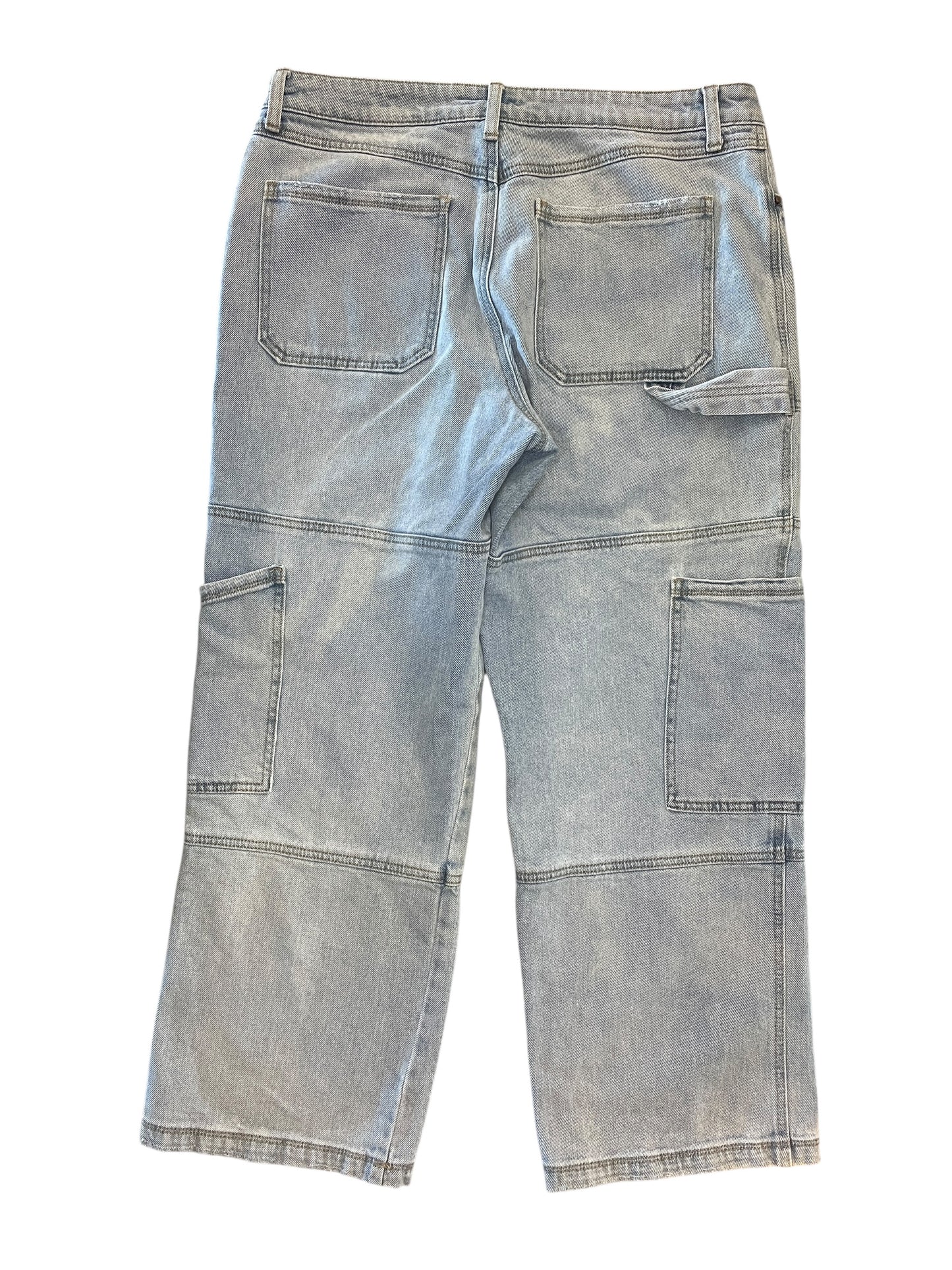 Jeans Wide Leg By Sincerely Jules In Blue Denim, Size:10