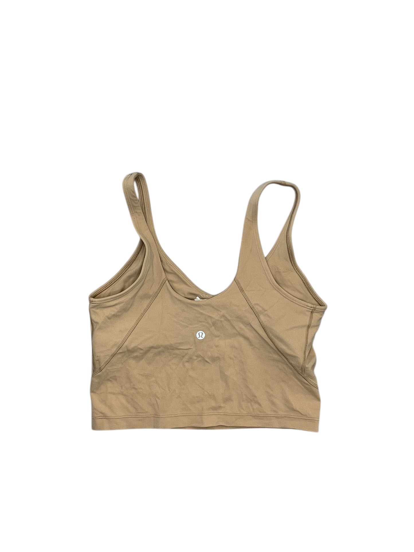 Athletic Bra By Lululemon In Beige, Size:M