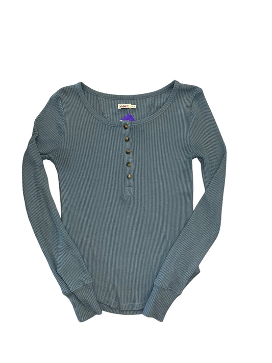 Top Ls By Faherty In Blue, Size:Xs