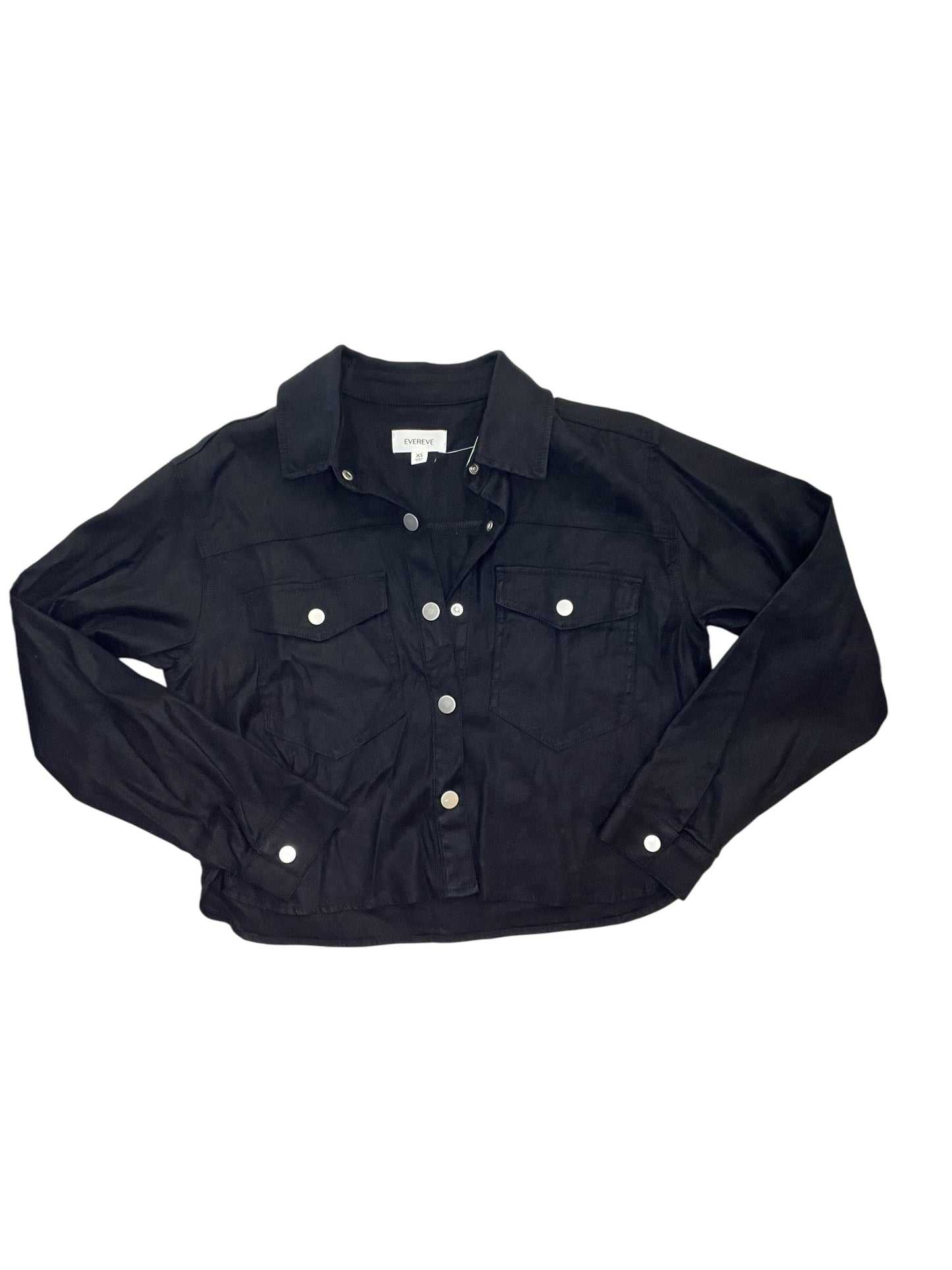 Jacket Shirt By Evereve In Black, Size:Xs