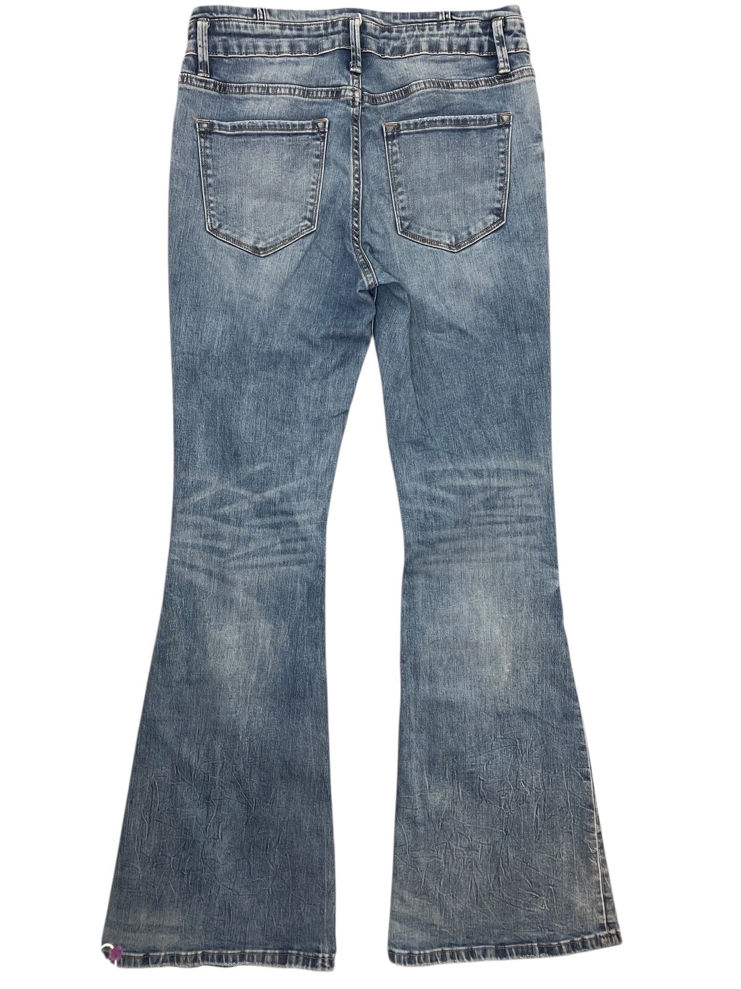 Jeans Flared By Vervet In Blue Denim, Size:6