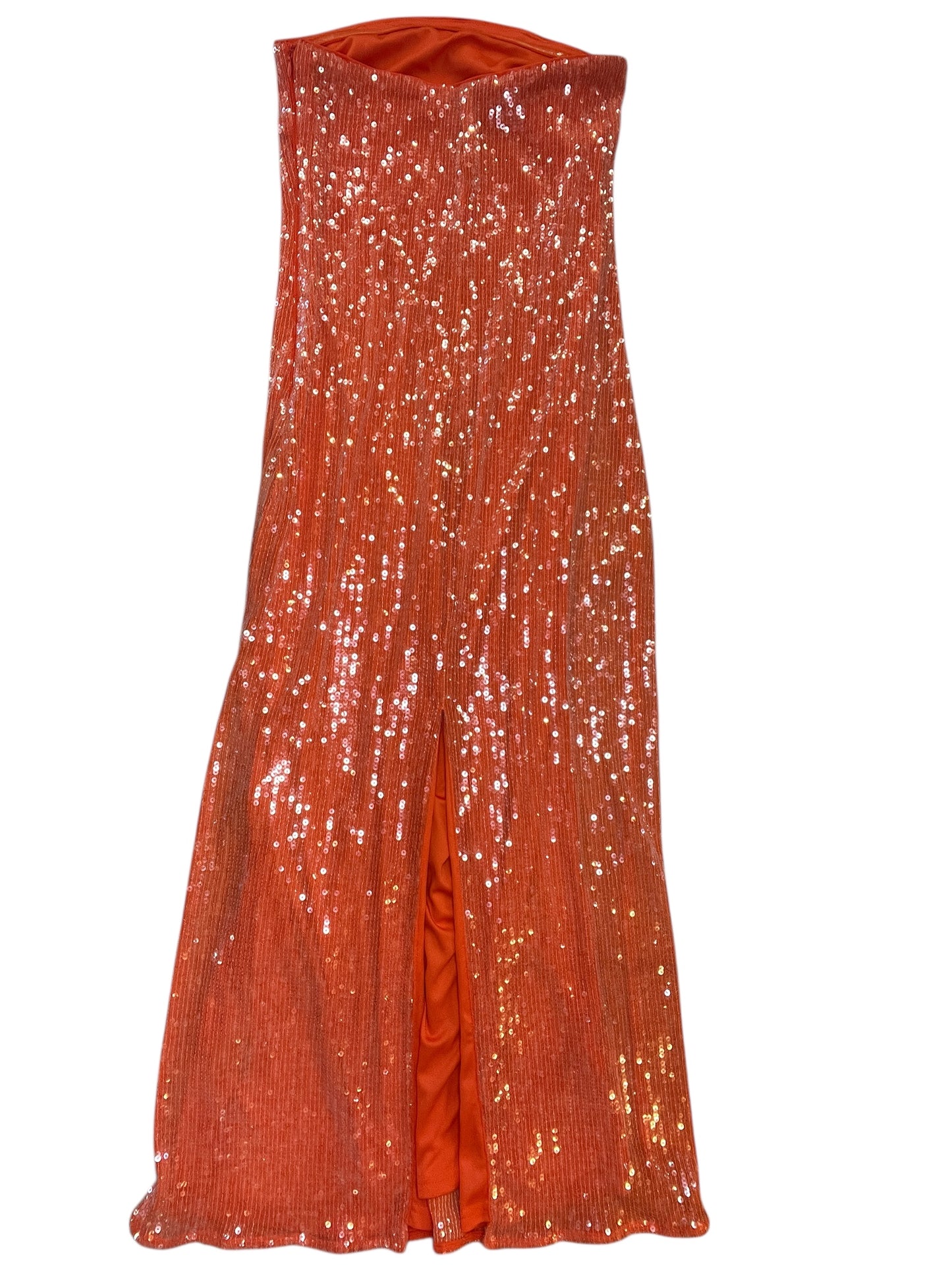 Dress Party Long By Hutch In Orange, Size:Xs