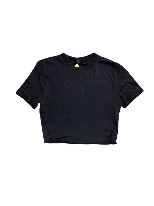 Athletic Top Ss By Lululemon In Black, Size:S