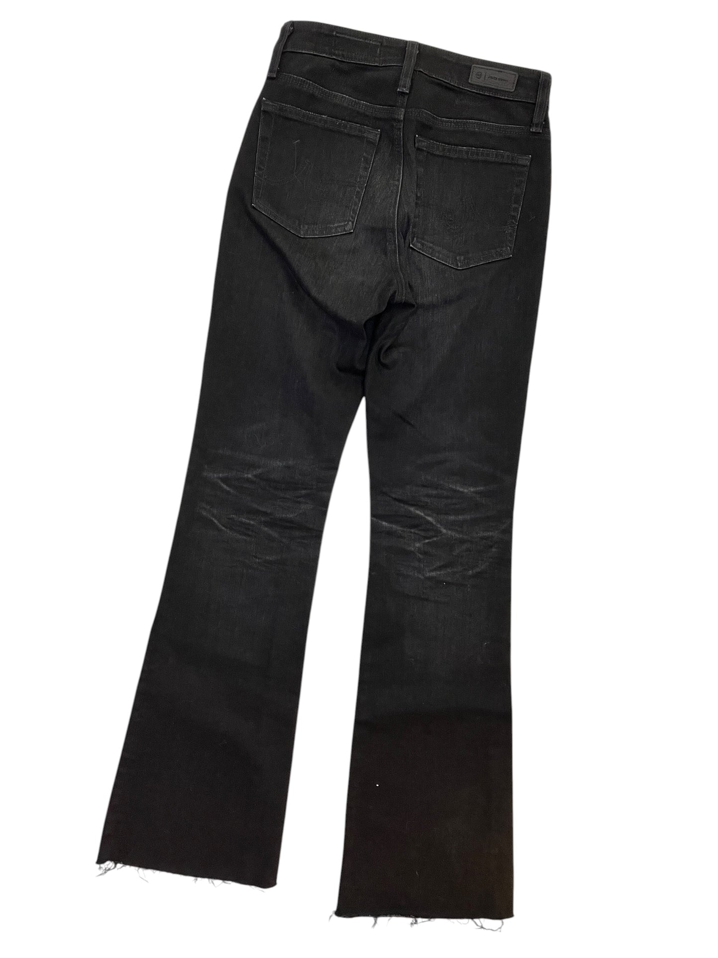 Jeans Boot Cut By Ag Jeans In Black Denim, Size:2