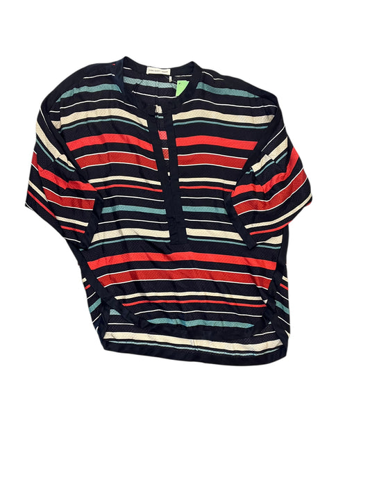 Top 3/4 Sleeve Designer By Isabel Marant In Striped Pattern, Size:M