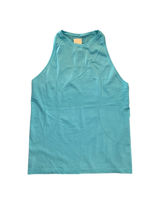 Athletic Tank Top By Lululemon In Blue, Size:M