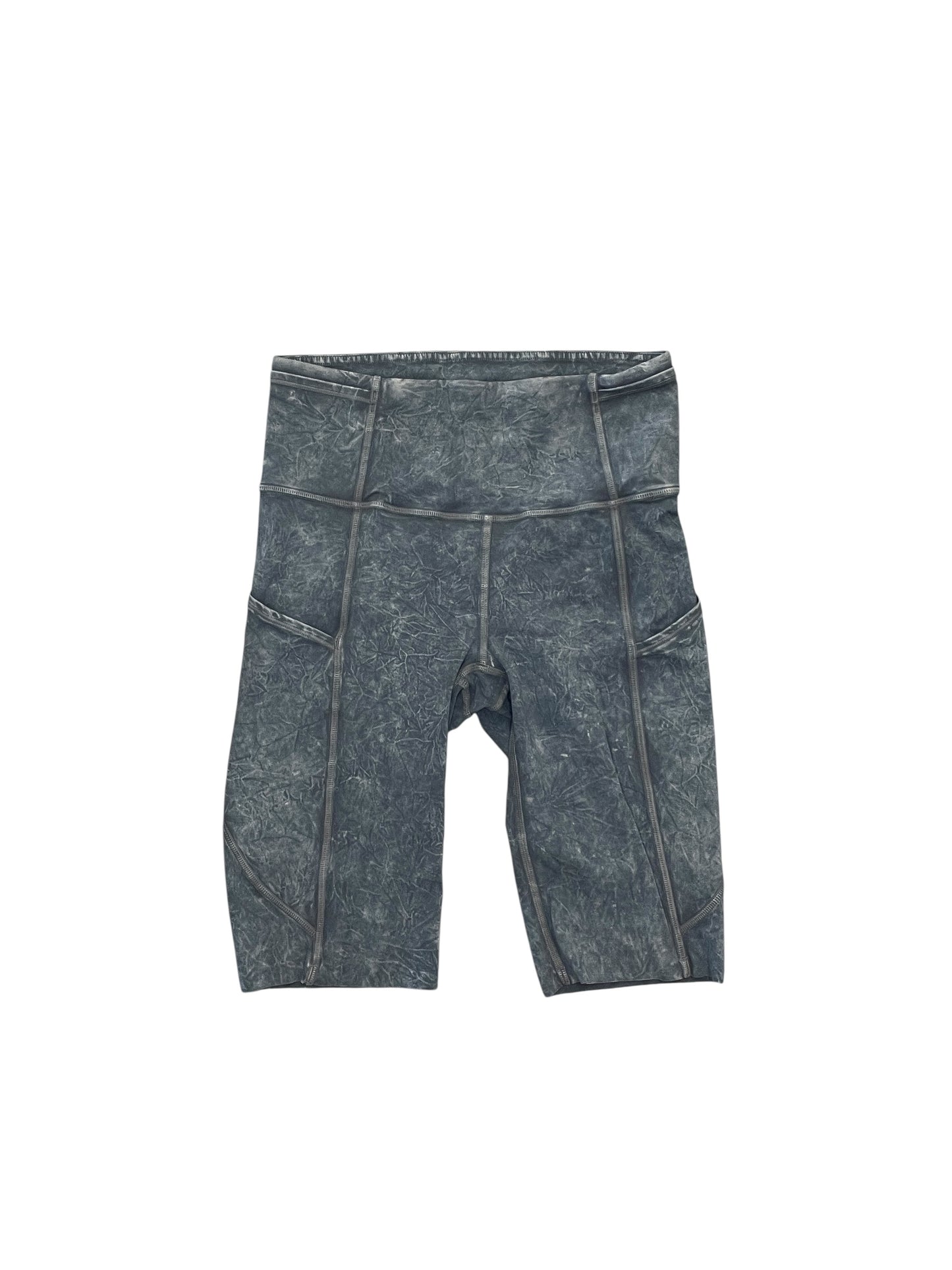 Athletic Shorts By Lululemon In Grey, Size:S