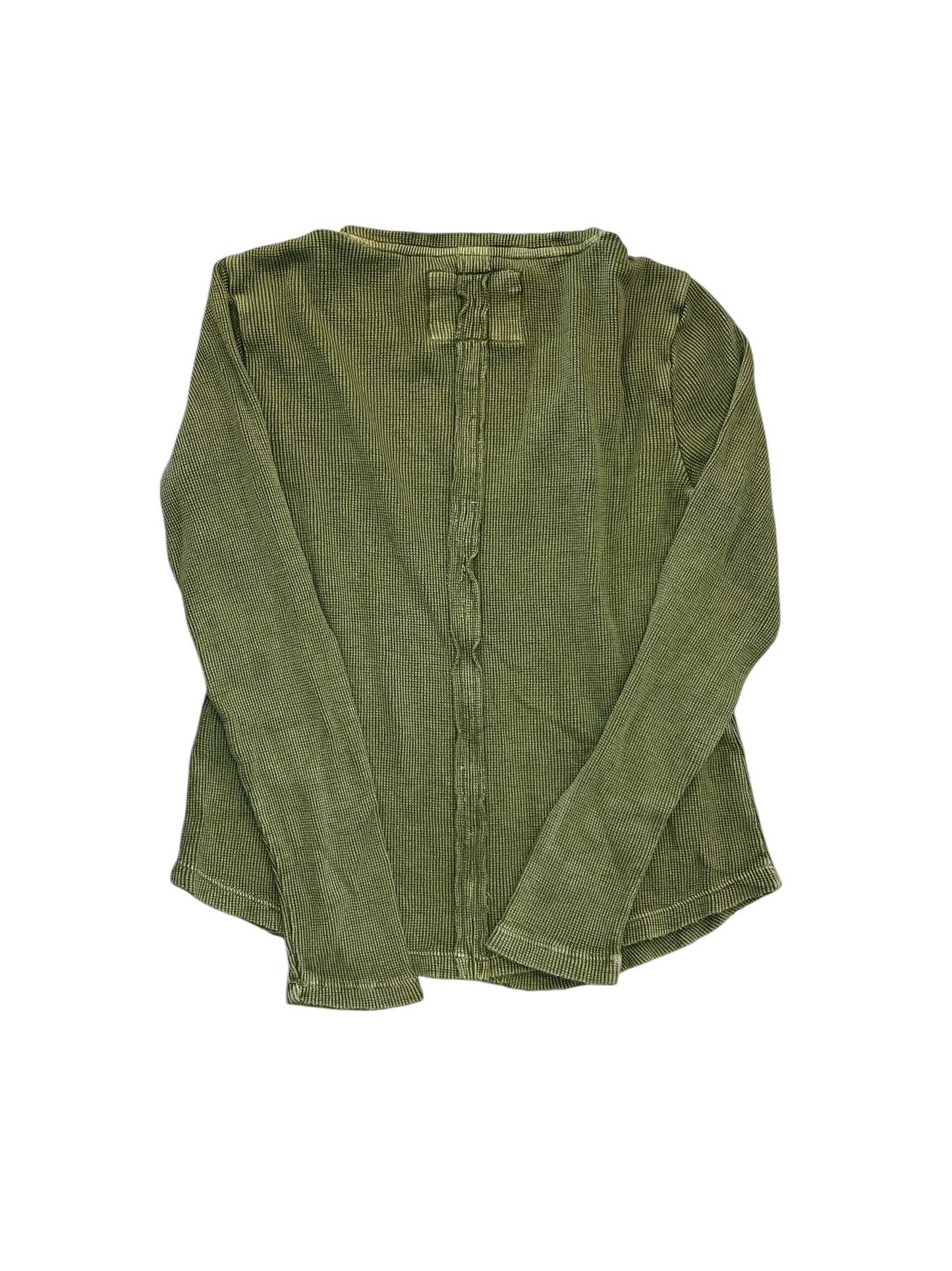 Top Ls By Pilcro In Green, Size:S