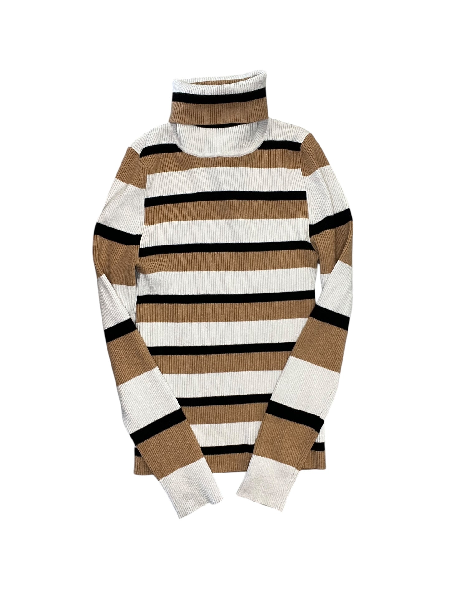 Top Ls By Maeve In Striped Pattern, Size:S