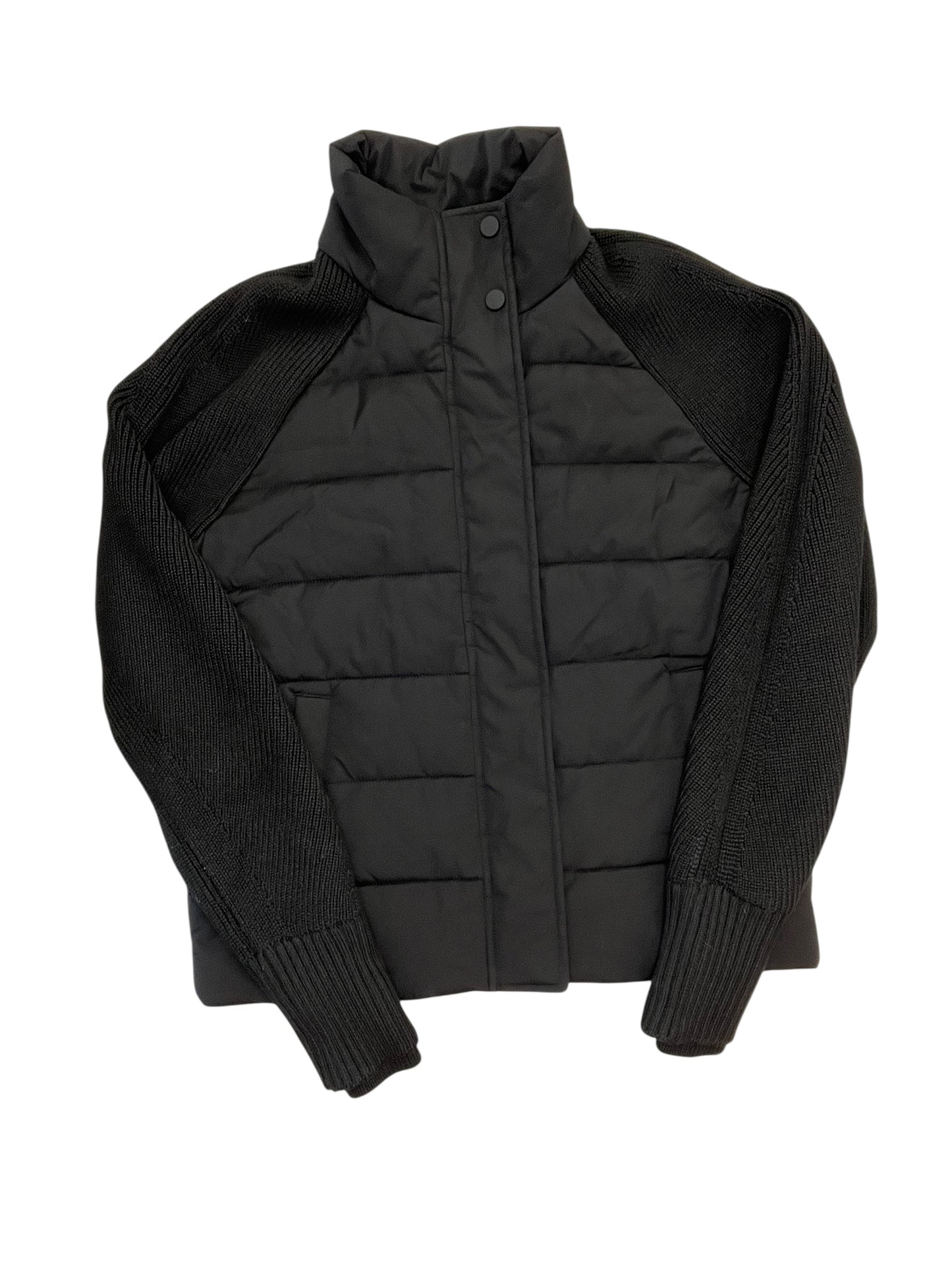Coat Puffer & Quilted By Athleta In Black, Size:Xxs