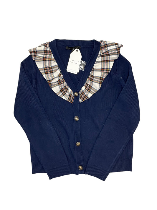 Cardigan By English Factory In Navy, Size:S