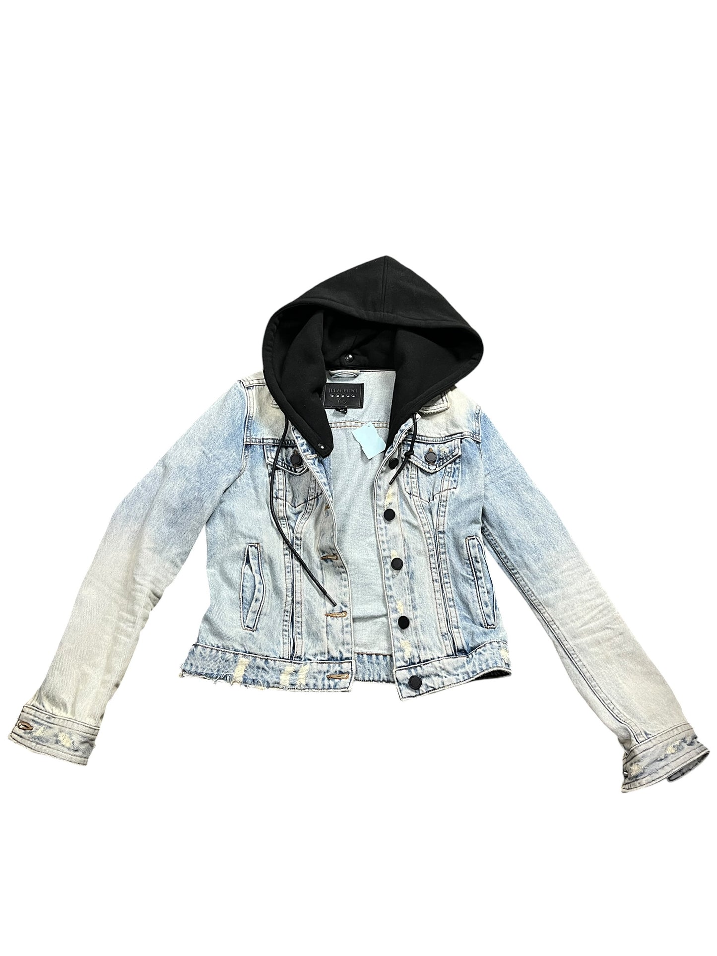 Jacket Denim By Blanknyc In Blue Denim, Size:Xs
