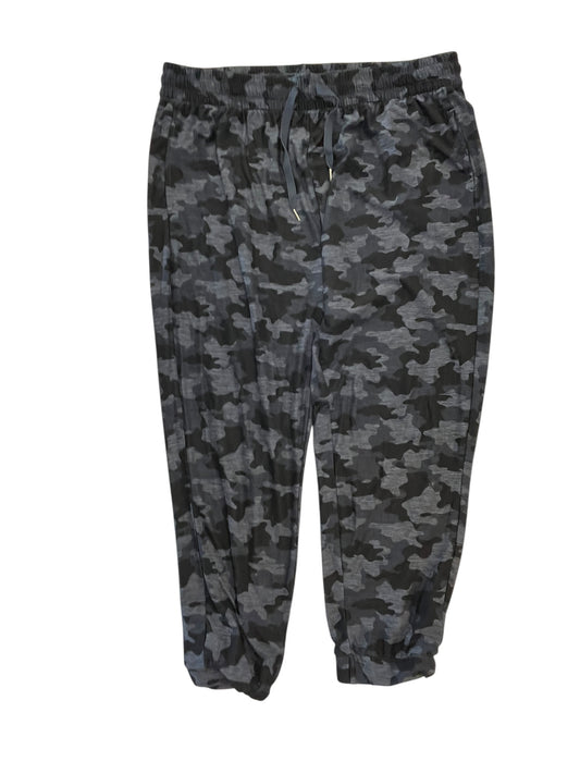 Athletic Pants By Kyodan In Camouflage Print, Size:Xxl