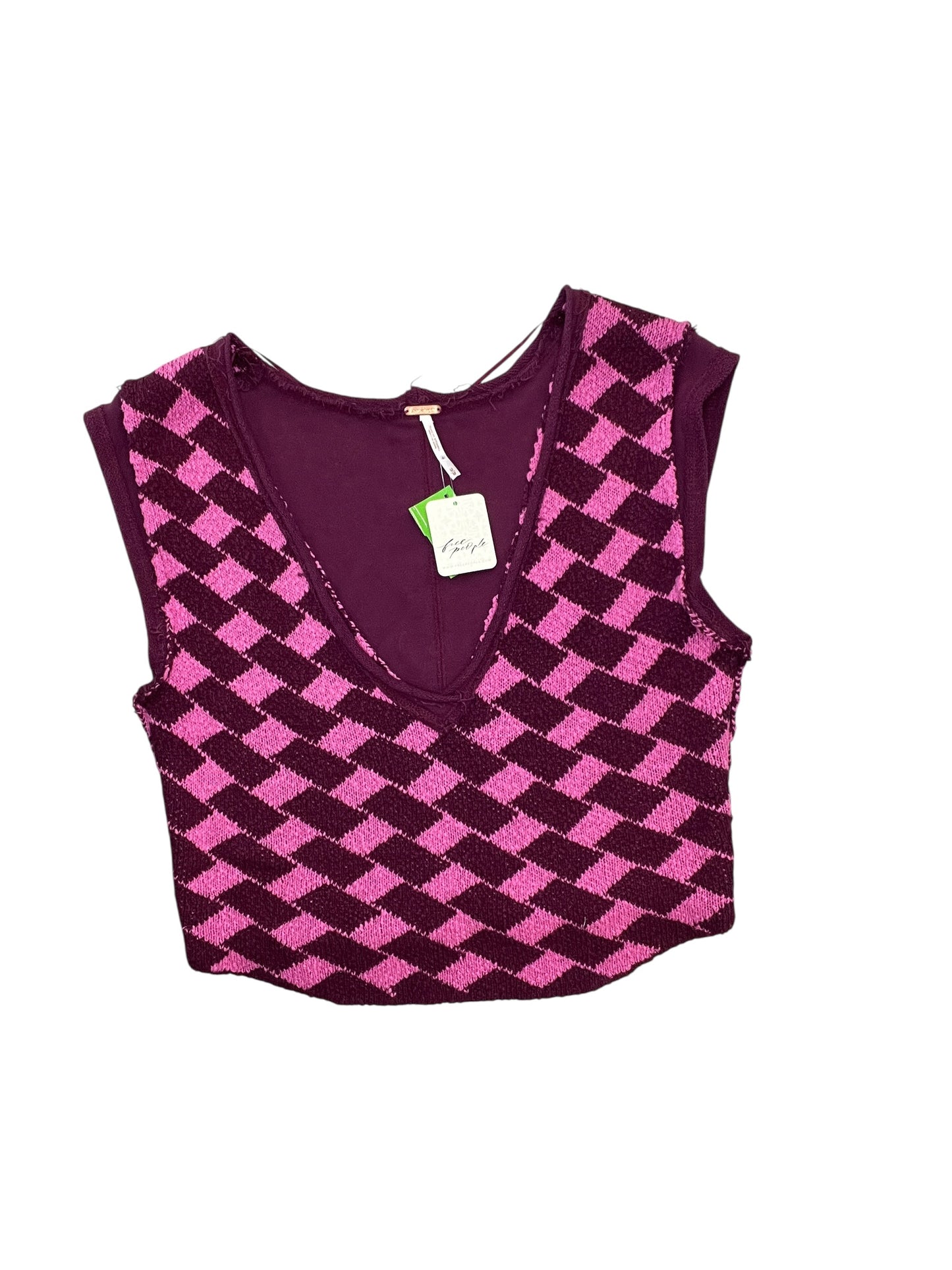 Top Ss By Free People In Purple, Size:M