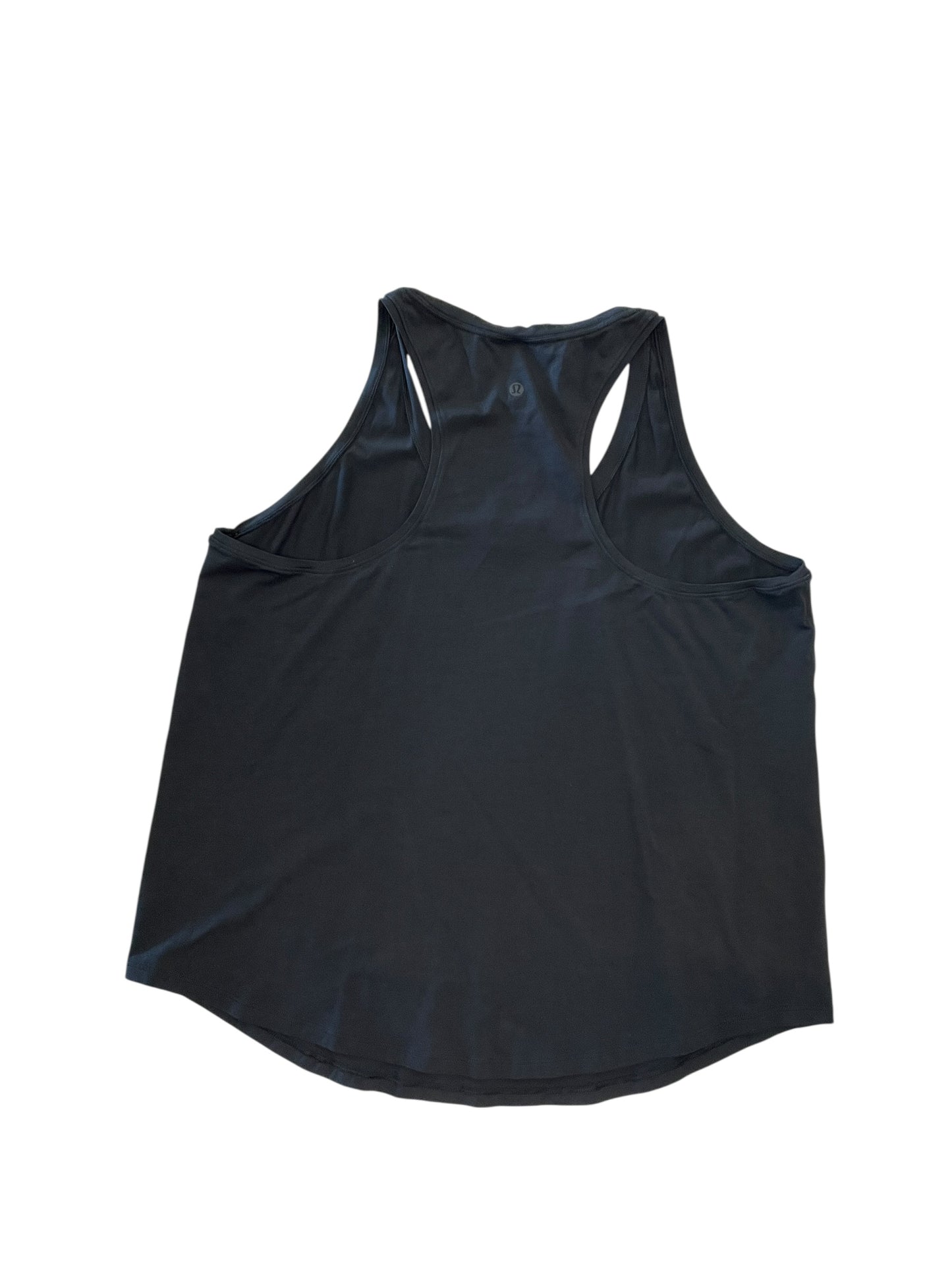 Athletic Tank Top By Lululemon In Black, Size:Xxl