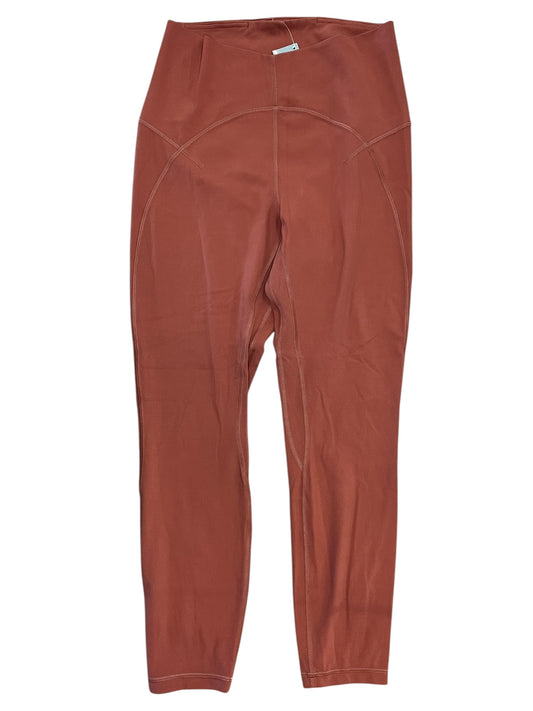 Athletic Leggings By Lululemon In Pink, Size:M
