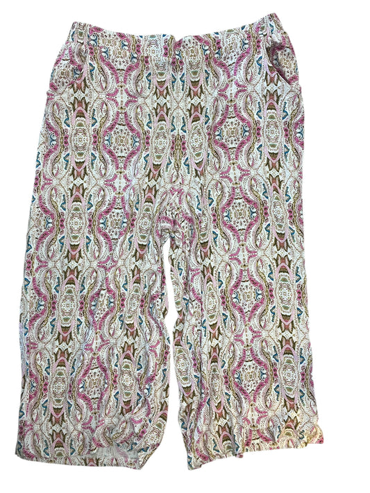 Pants Other By Lane Bryant In Paisley Print, Size:2X