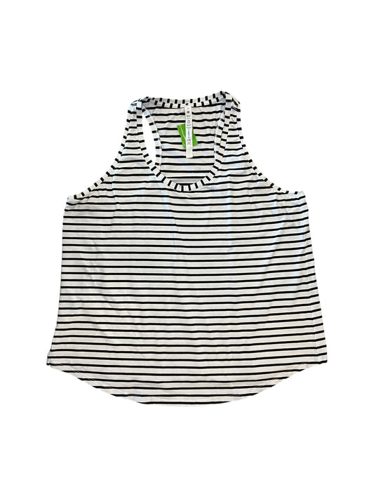 Athletic Tank Top By Lululemon In Striped Pattern, Size:Xxl