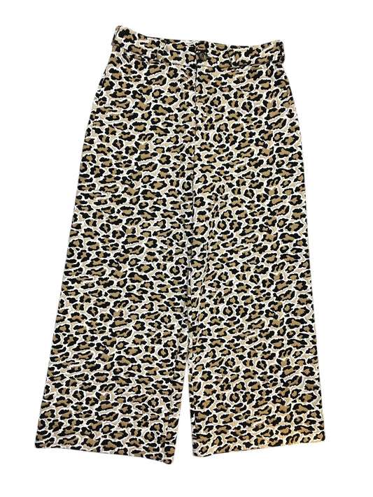 Pants Wide Leg By Maeve In Animal Print, Size:L