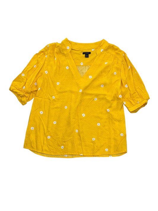 Top Ss By Ann Taylor In Yellow, Size:S