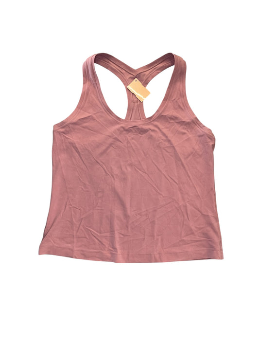 Athletic Tank Top By Lululemon In Pink, Size:Xl