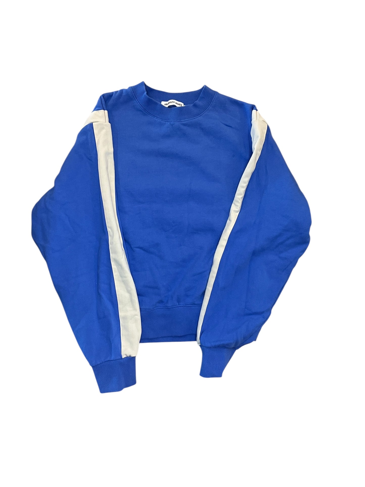 Sweatshirt Crewneck By Clothes Mentor In Blue, Size:L