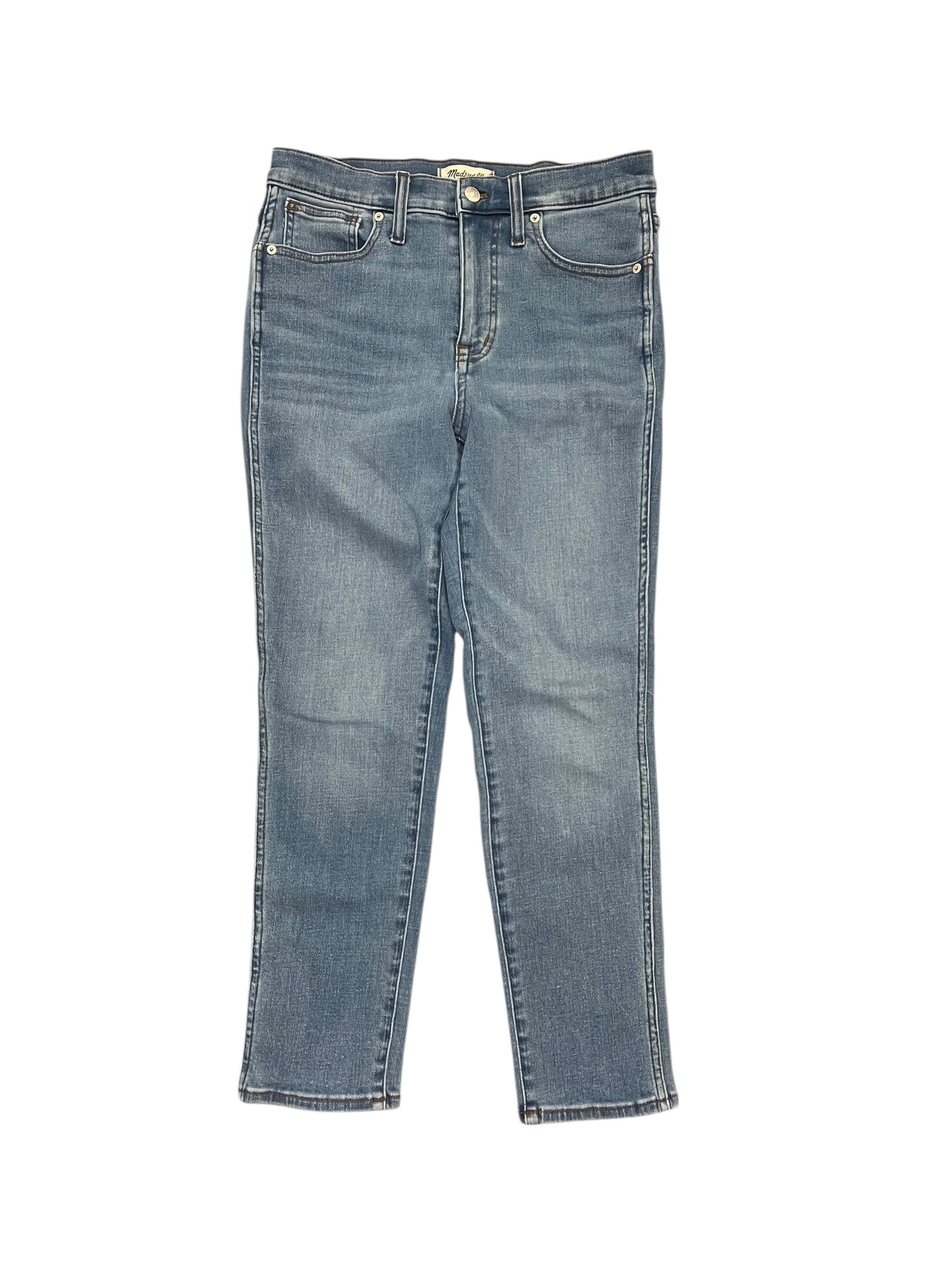Jeans Straight By Madewell In Blue Denim, Size:6