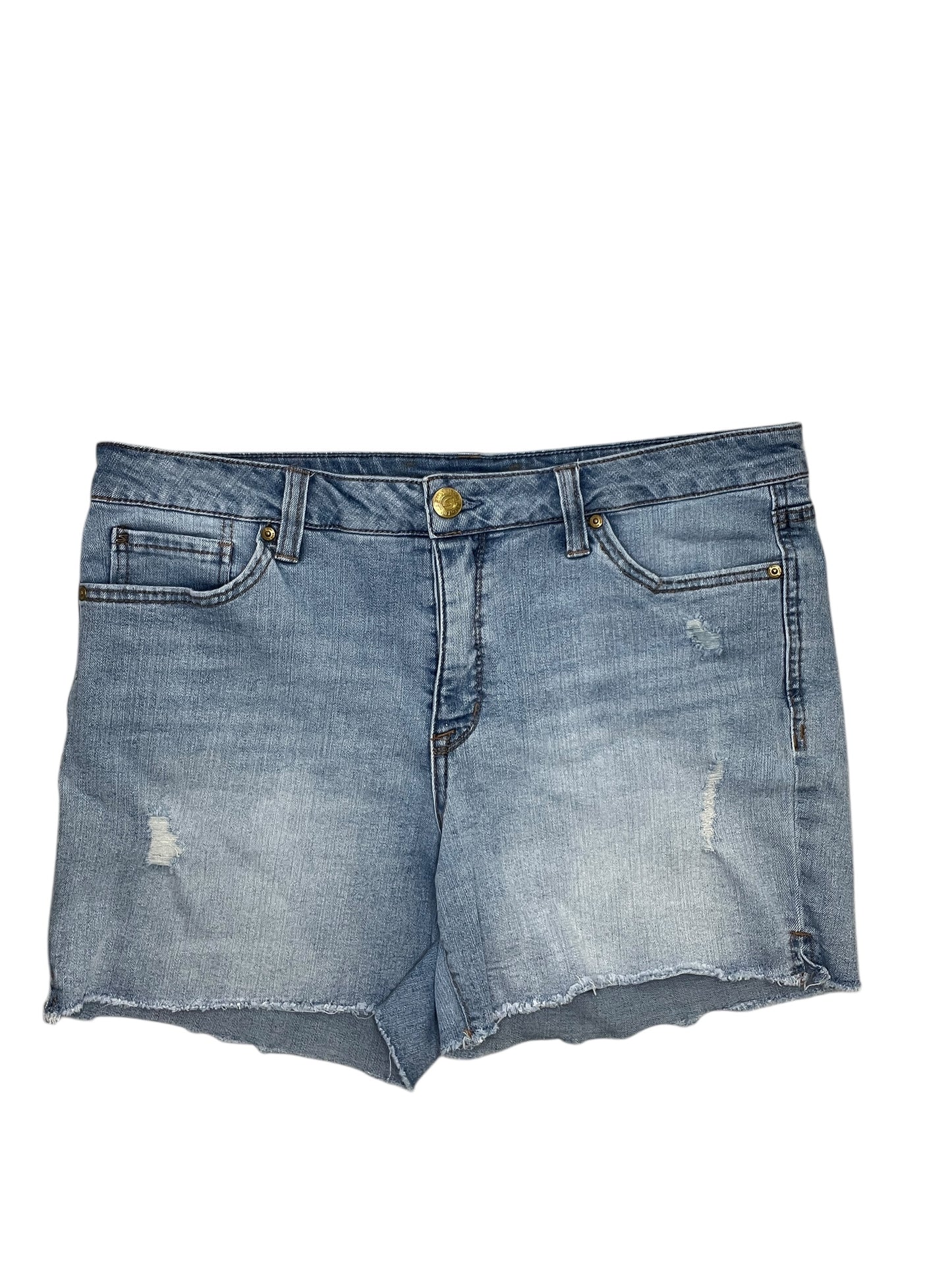 Skirt Maxi By Seven 7 In Blue Denim, Size:Xl