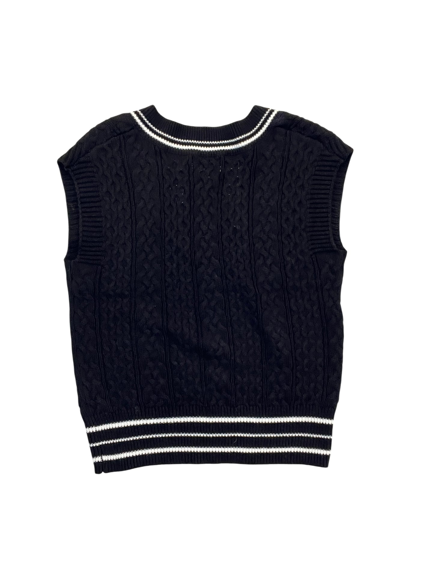 Vest Sweater By Evereve In Black, Size:Xs