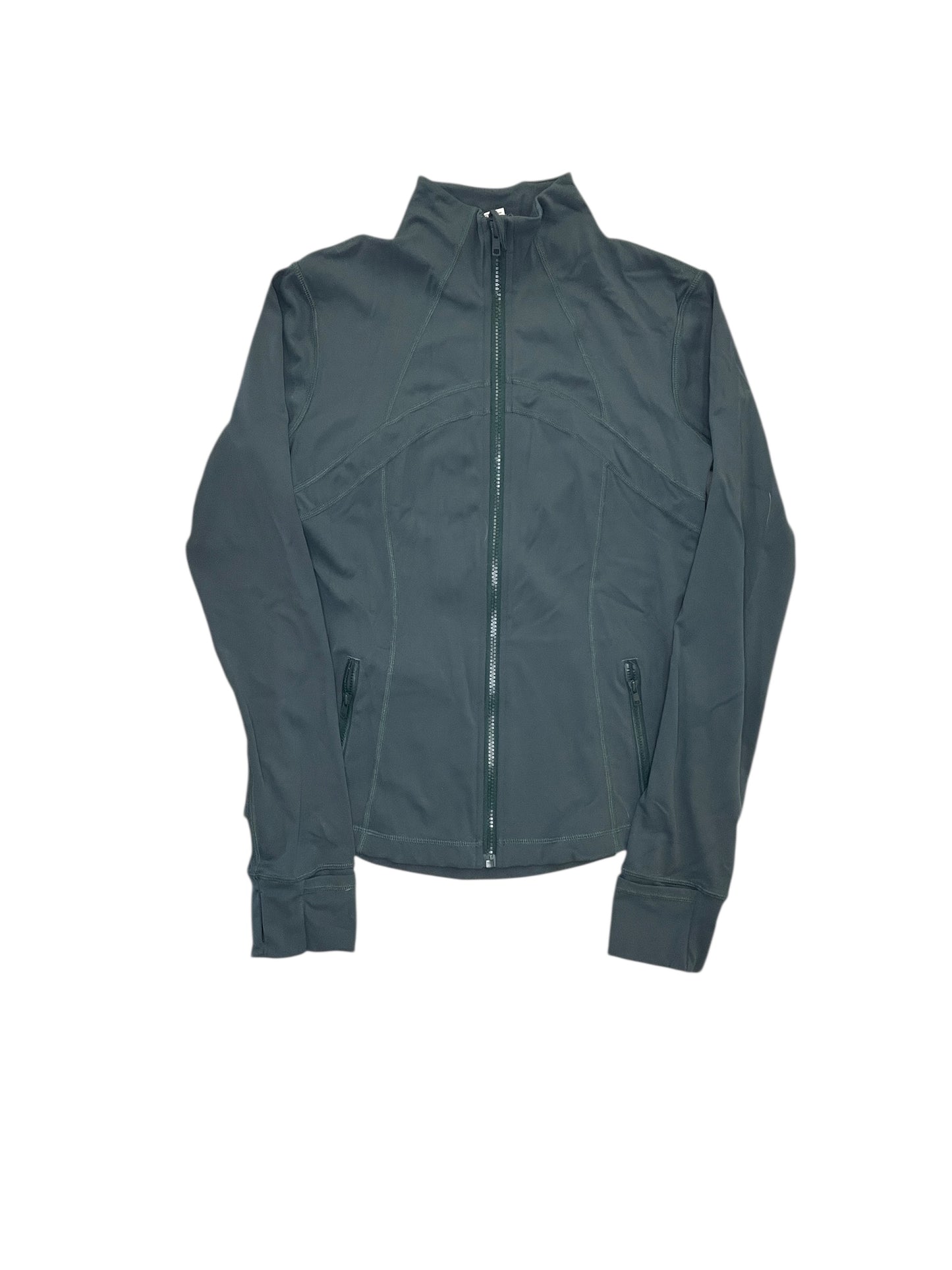 Athletic Jacket By Quince In Green, Size:M