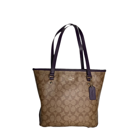 Handbag Designer By Coach, Size: Medium