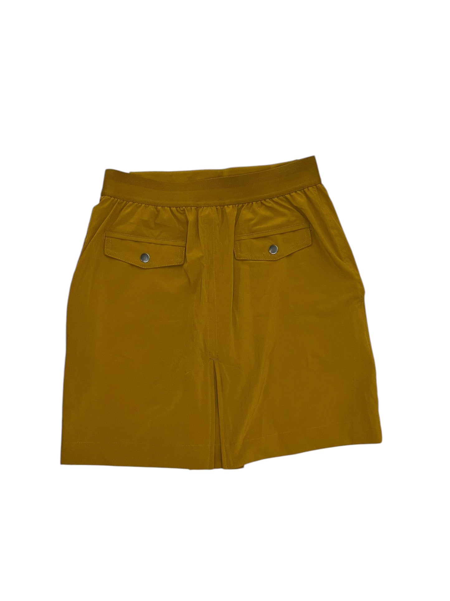 Athletic Skort By Athleta In Yellow, Size:S