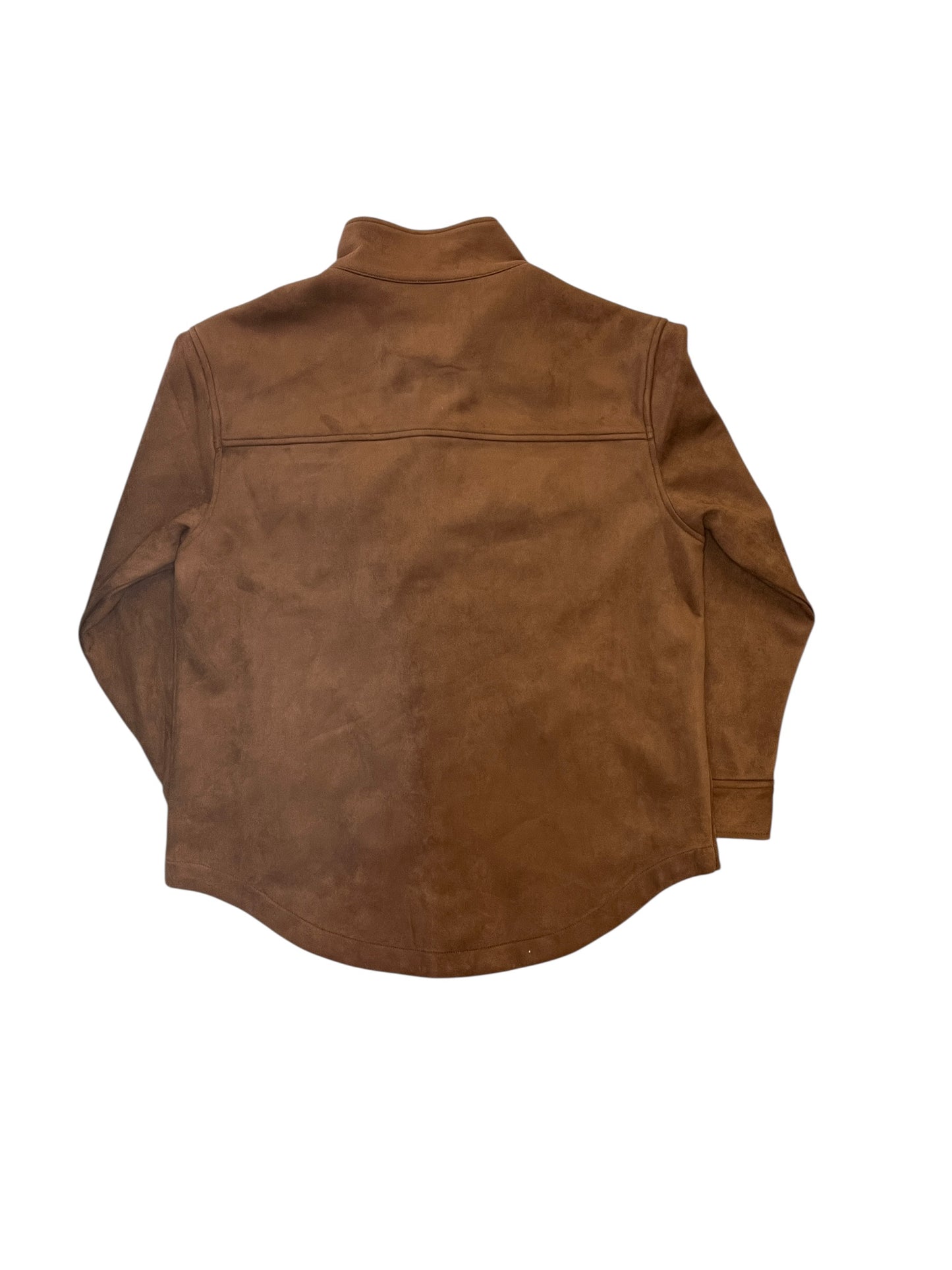 Jacket Shirt By Liverpool In Brown, Size:S