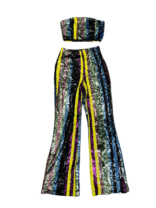 Pants Set 2Pc By Forever 21 In Multi, Size:M