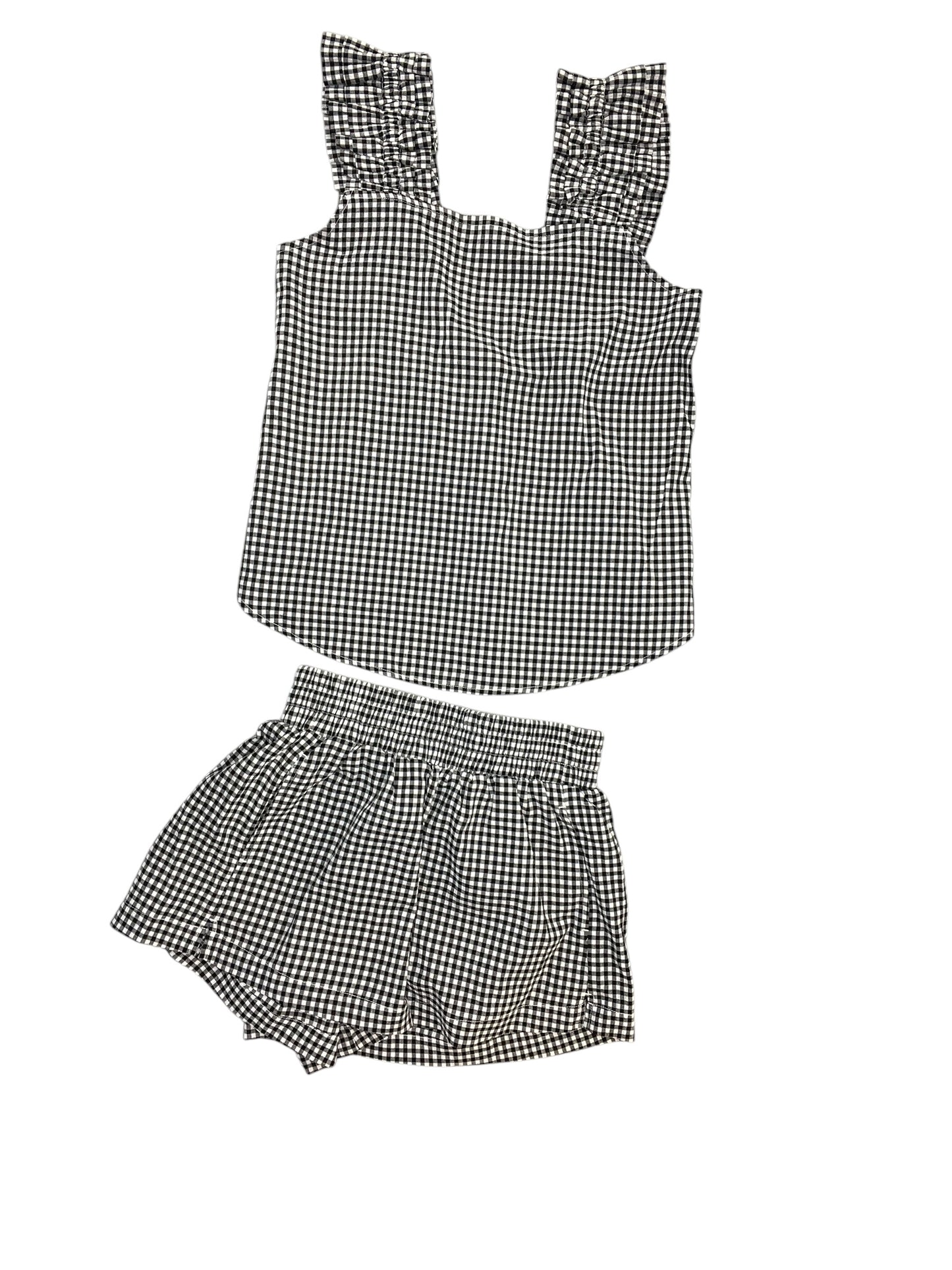 Shorts Set By Cmb In Black & White, Size:Xs