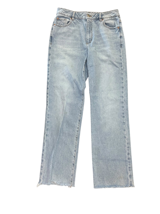 Jeans Straight By Garage In Blue Denim, Size:8
