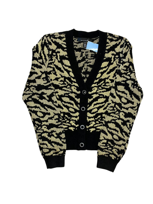 Cardigan By White House Black Market In Animal Print, Size:M