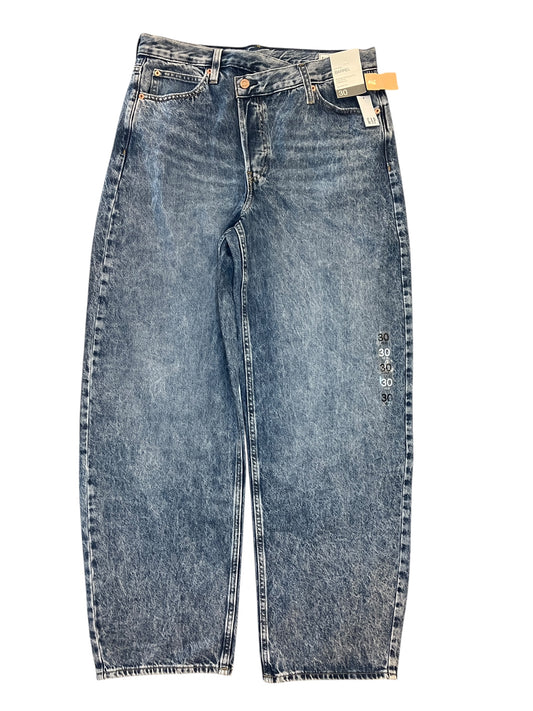 Jeans Boyfriend By Gap In Blue Denim, Size:10