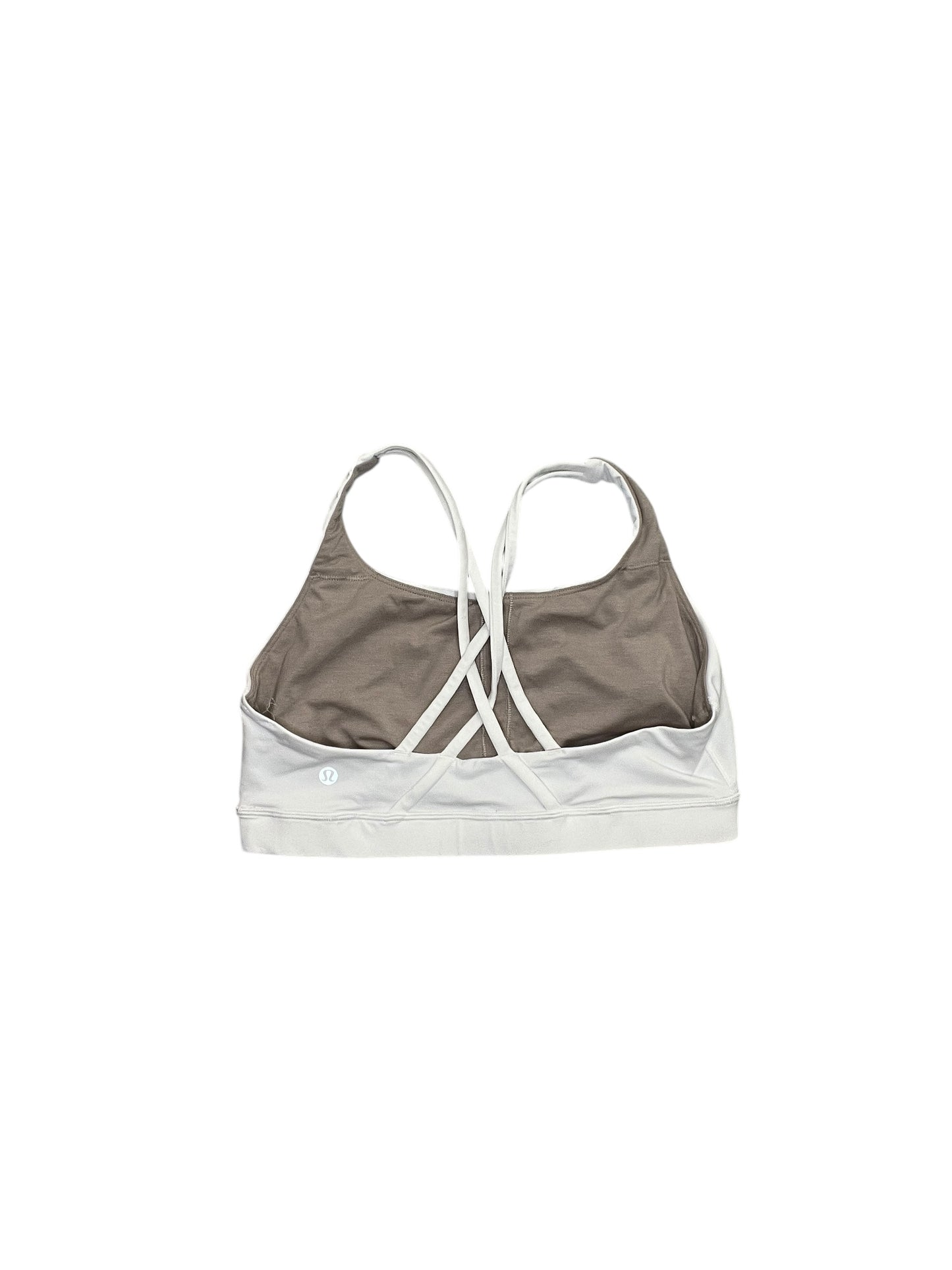 Athletic Bra By Lululemon In White, Size:M
