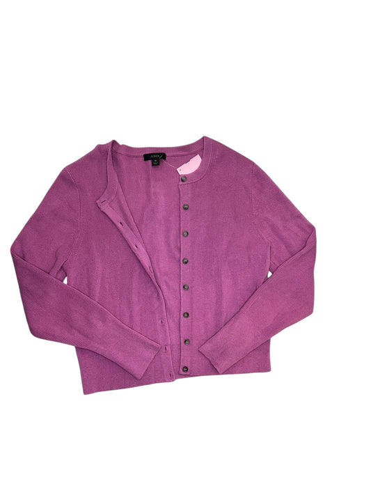 Cardigan By J. Crew In Pink, Size:M