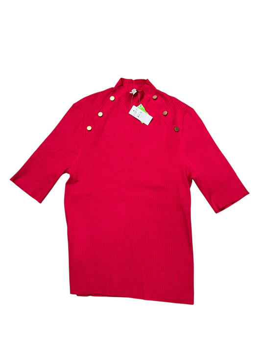 Top Ss By Loft In Red, Size:Xxl