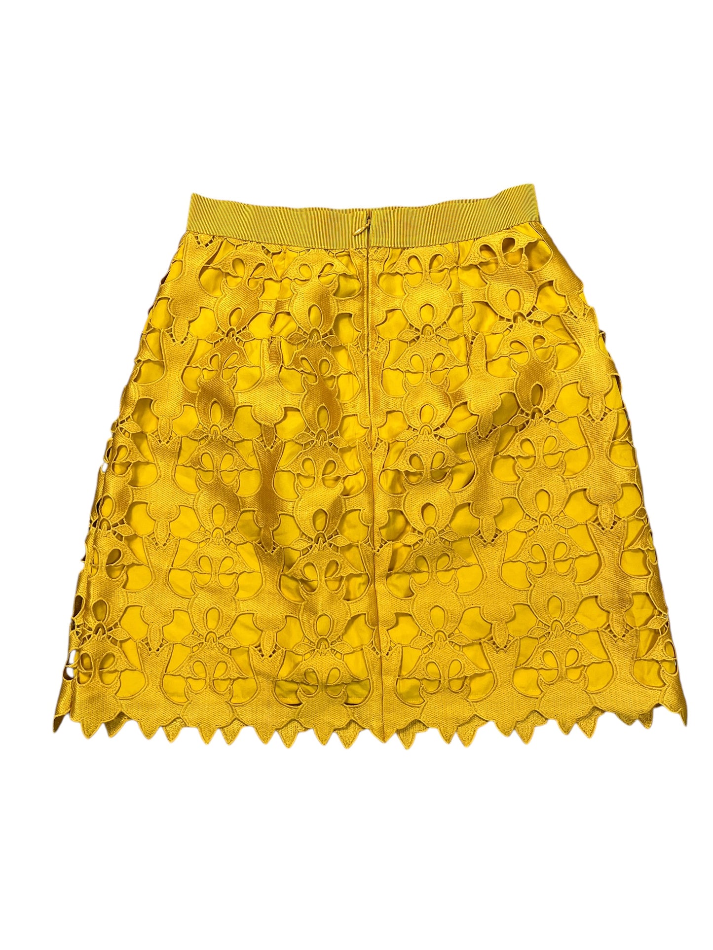 Skirt Mini & Short By Loft In Yellow, Size:Xs
