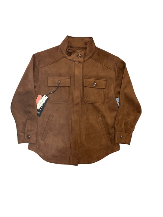 Jacket Shirt By Liverpool In Brown, Size:S
