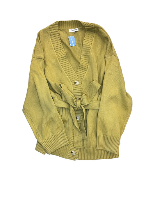 Sweater Cardigan By Emory Park In Green, Size:S