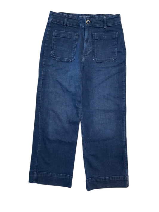 Jeans Wide Leg By Bagatelle In Blue Denim, Size:8