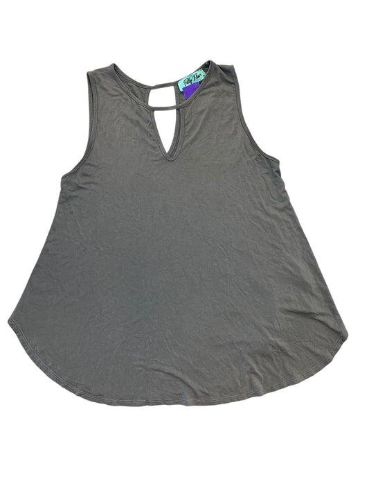 Tank Top By Filly Flair In Grey, Size:M
